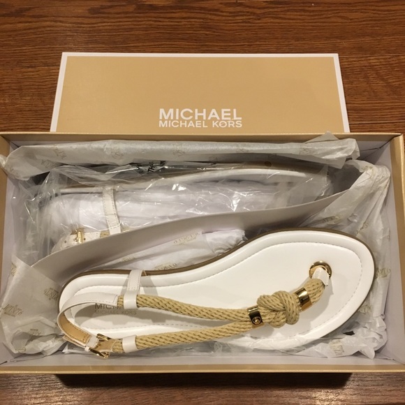 michael kors holly rope sandals